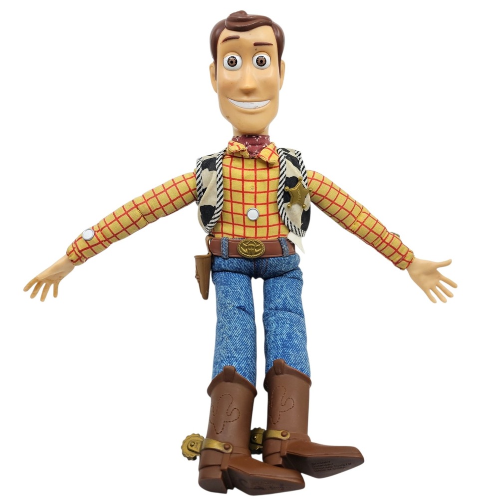 Toy Story 2 Buzz & Woody Interactive Talking Buddies Thinkway 62965 Toy Figures